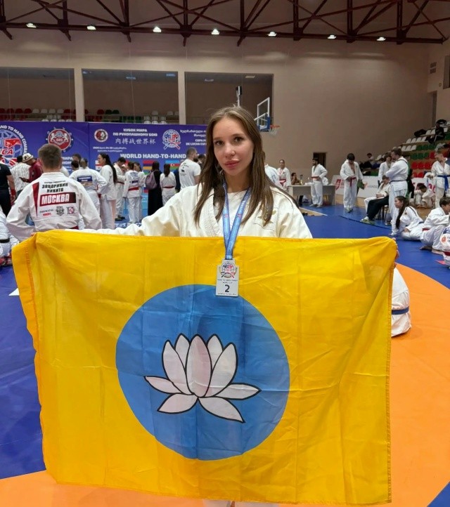 Спортсменка из Калмыкии Анастасия Соятиева стала вице-чемпионкой Кубка мира по рукопашному бою
