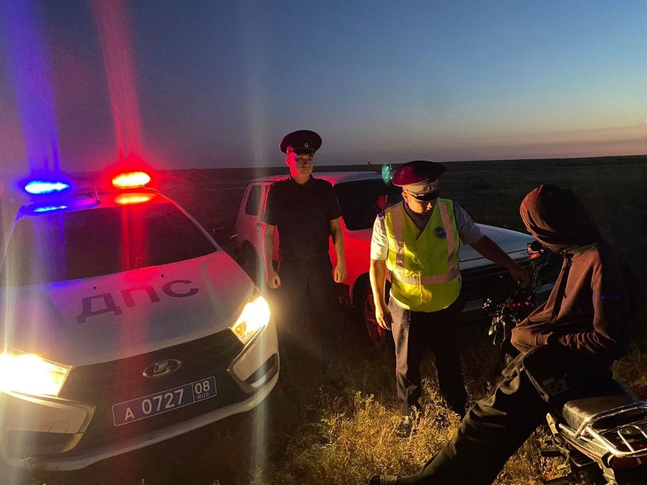 В Целинном районе задержан 15-летний подросток за управление мотоциклом без прав.
