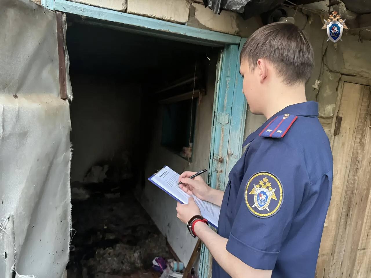 В Калмыкии следователи устанавливают обстоятельства гибели мужчины при пожаре
