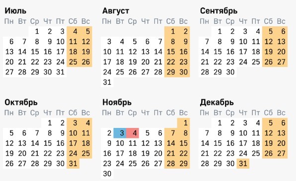 До Нового года россиянам осталось работать 77 дней