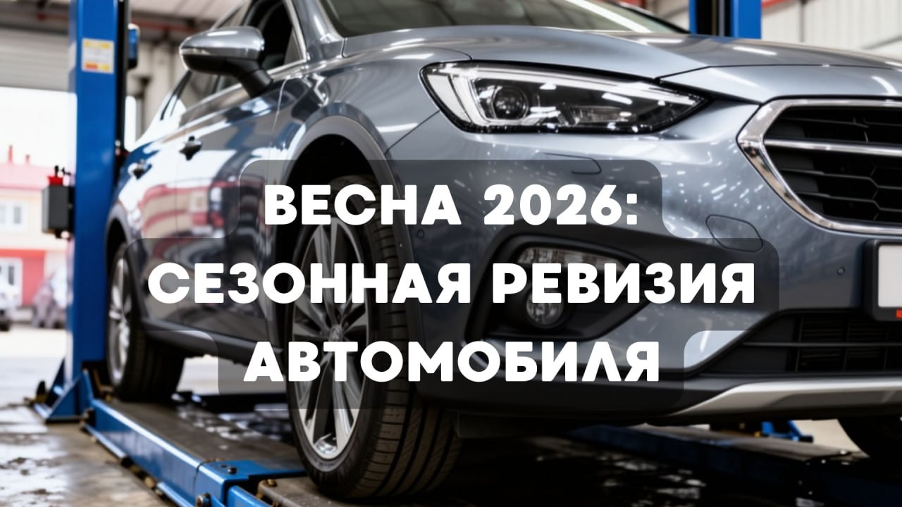 Весна 2026: сезонная ревизия автомобиля