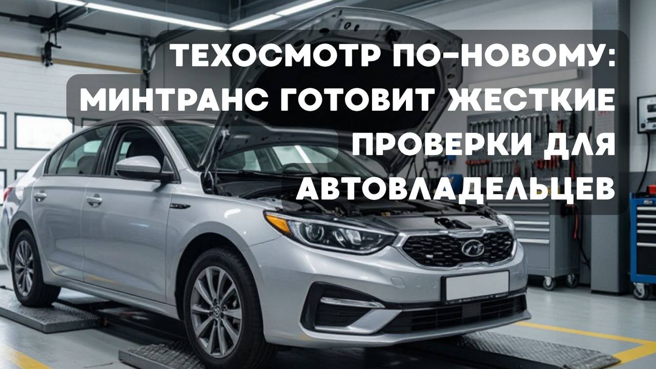 Техосмотр по-новому: Минтранс готовит жесткие проверки для автовладельцев