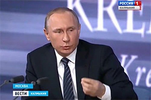 Владимир Путин провёл большую пресс-конференцию