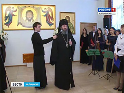 В Казанском соборе прошел праздничный прием в честь принесения Федоровской иконы Божьей Матери