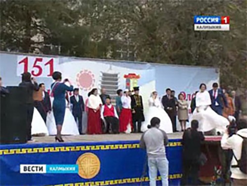 Столица Калмыкии отметила очередной День рождения
