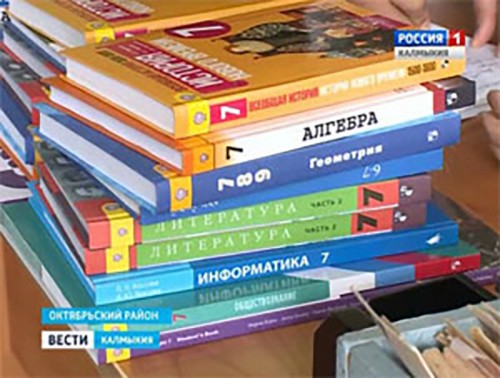 В Большецарынской средней школе ожидают очередную партию новых учебников