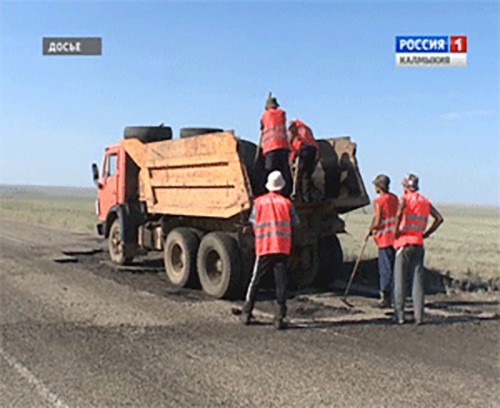Более 384 миллионов рублей в текущем году были направлены на дорожную отрасль