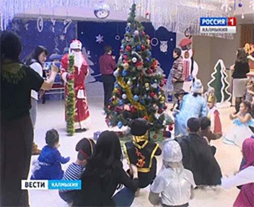 Новогоднее представление организовали для детей сотрудников ГТРК