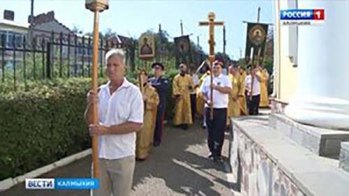 В Калмыкию прибыли мощи святого князя Александра Невского