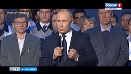 Владимир Путин озвучил свое решение баллотироваться в президенты России