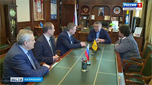 Глава республики встретился с руководством Торгово-промышленных палат России и ЮФО