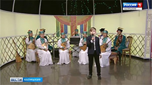Гала-концерт «Теегин Айс» состоялся в студии ГТРК «Калмыкия»