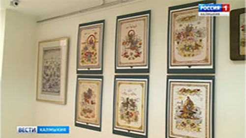 В Национальном музее открылась выставка калмыцких художников