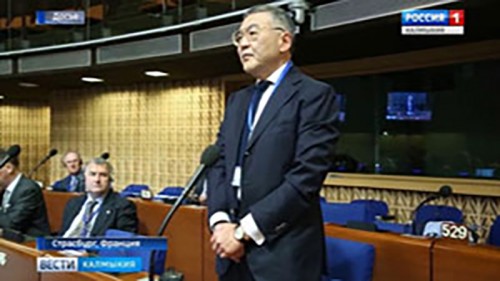 Глава Калмыкии на сессии Конгресса местных и региональных властей Совета Европы в Страсбурге