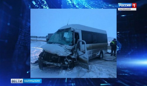 В Воронежской области произошло ДТП с участием автобуса из Элисты
