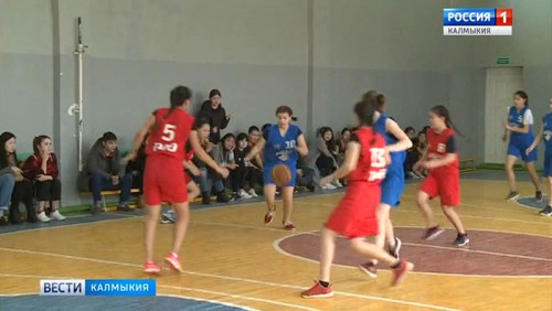 Школьницы Малодербетовского района стали победителями первенства Калмыкии по баскетболу