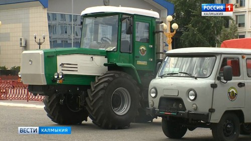 На вооружении калмыцких лесоводов — новая спецтехника