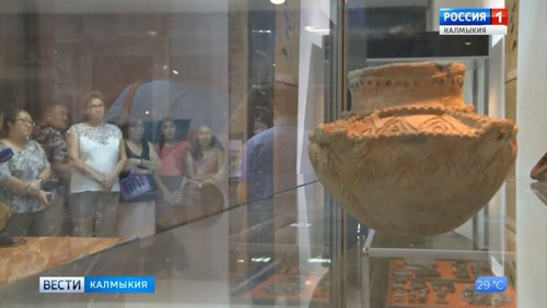 В Калмыкии работает уникальная археологическая выставка