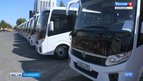 Автопарк Элисты пополнится новыми пассажирскими автобусами