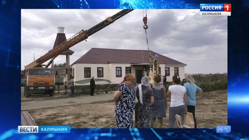 В Яшкульском районе продолжается реконструкция здания молитвенного дома