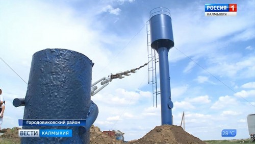 В Городовиковском районе реконструируют разводящие водопроводные сети