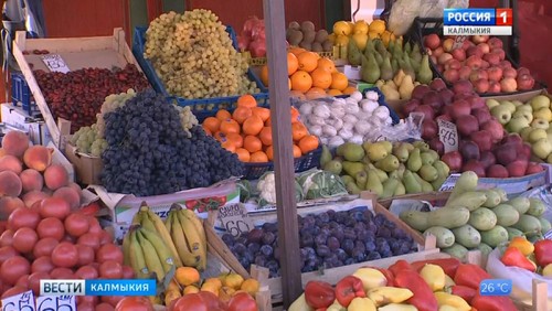 В Элисте возобновляется проведение ярмарок