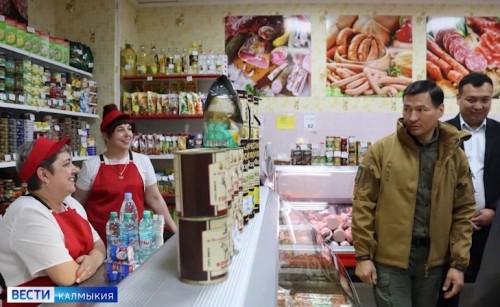 Калмыкия открыла в Луганской Народной республике первый магазин с брендовыми экопродуктами