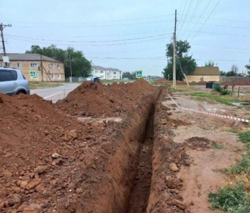 В этом году Министерство сельского хозяйства Республики реализует проект «Строительство разводящих сетей водопровода в п. Цаган Аман Юстинского района»