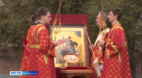 Сегодня ковчег с мощами великомученика Георгия Победоносца находится в Волгограде