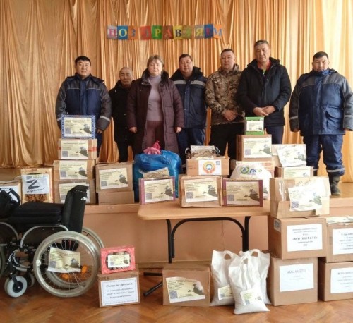 Подшефному Антрацитовскому району Луганской Народной Республики доставлена гуманитарную помощь
