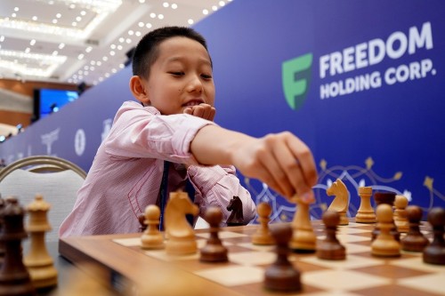 Юный шахматист из Калмыкии Роман Шогджиев стал победителем на первенстве России