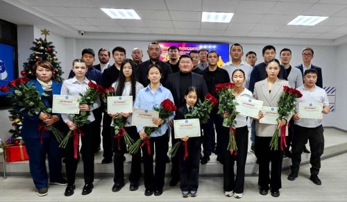 В Калмыкии чествовали чемпионов.