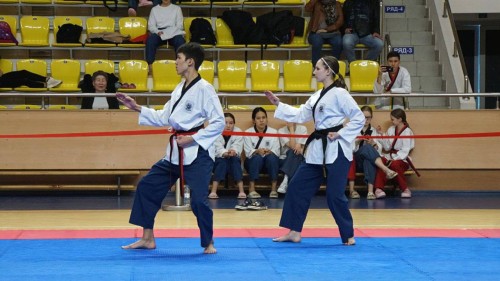 В Калмыкии состоялись Чемпионат и Первенство ЮФО по тхэквондо.