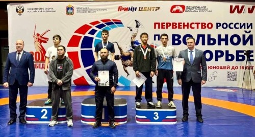 Спортсмен из Калмыкии Арсланг Дживлеев — бронзовый призер Первенства России по вольной борьбе.