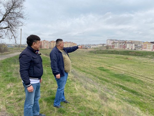 В Элисте казаки приступили к созданию тактического городка