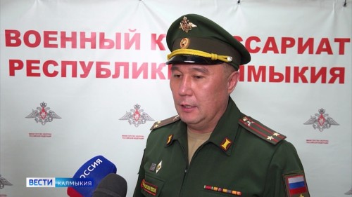 Сегодня в Калмыкии стартовал весенний призыв на срочную военную службу.