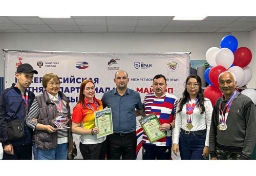 Калмыцкие спортсмены завоевали призовые места на Всероссийской Спартакиаде по спорту слепых в Майкопе