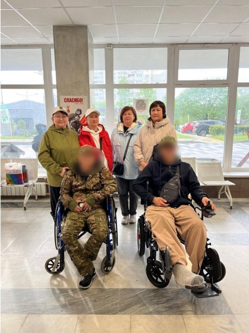 Жители района поддерживают бойцов СВО