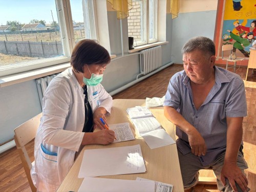 В Целинном районе стартовала акция «Будь здоров!»
