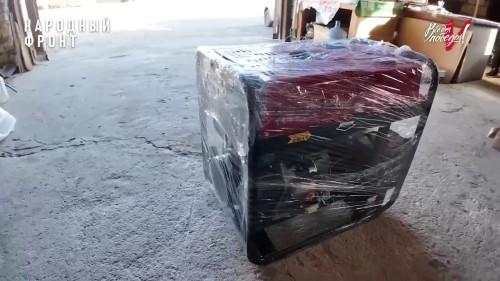 Из Калмыкии на фронт доставлен дизельный генератор