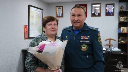 Сегодня 75-летний юбилей отмечает ветеран пожарной охраны Нина Чернявская, посвятившая службе Калмыкии 46 лет.