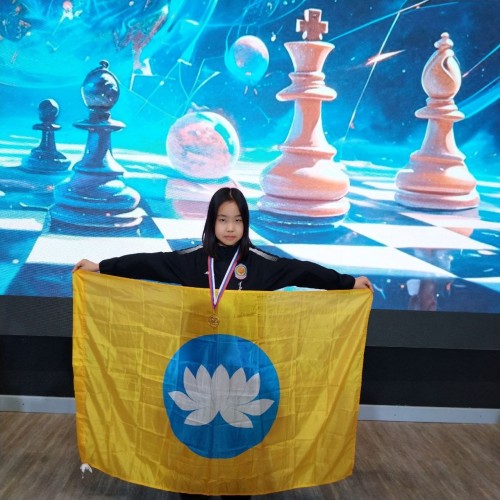 Эльзята Левгеева стала победительницей детско-юношеского Первенства ЮФО по быстрым шахматам.