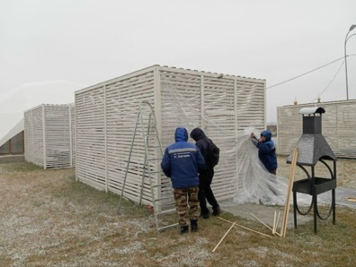 В Калмыкии готовятся к крещенским купаниям.