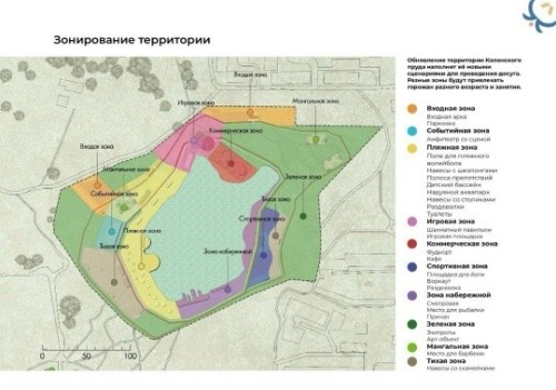 Межведомственная комиссия единогласно приняла проект Колонского пруда с зеленой зоной, обустройство которого начнется в этом году.