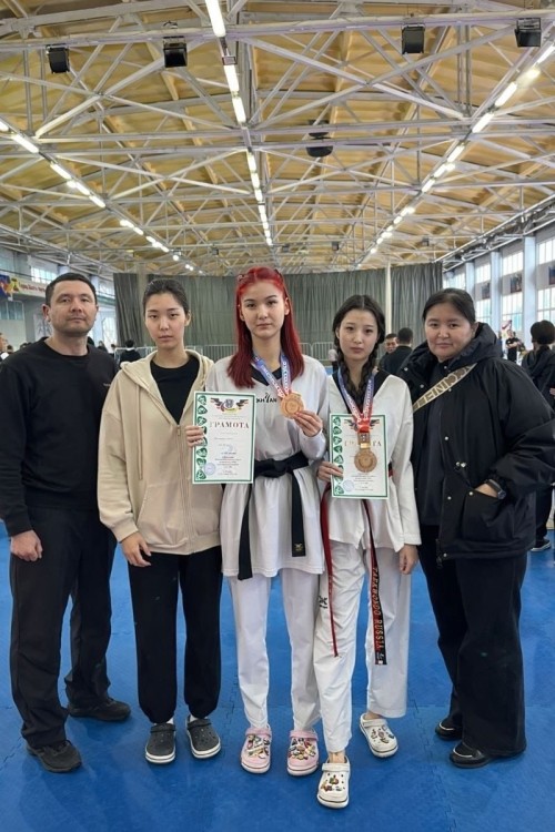 Алтан Шанаева и Арина Мальмакова из Калмыкии завоевали бронзовые медали на первенстве Южного федерального округа по тхэквондо.