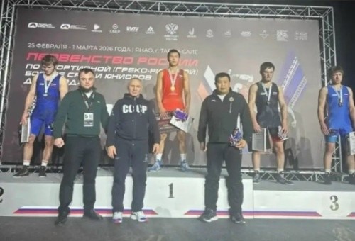 Мингиян Горяев стал победителем Первенства России по греко-римской борьбе.