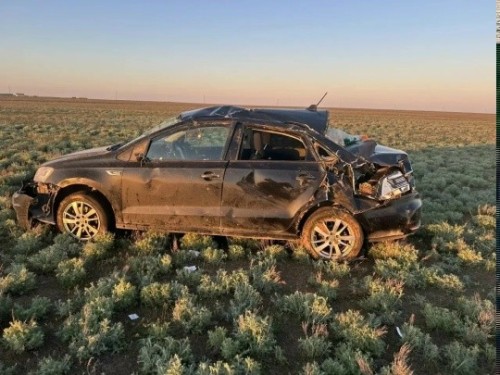 За неделю в Калмыкии в ДТП погиб один человек, десять пострадали