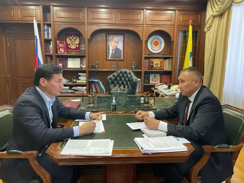 Глава региона сегодня принял отчёт о деятельности Республиканской Службы финансово-бюджетного контроля