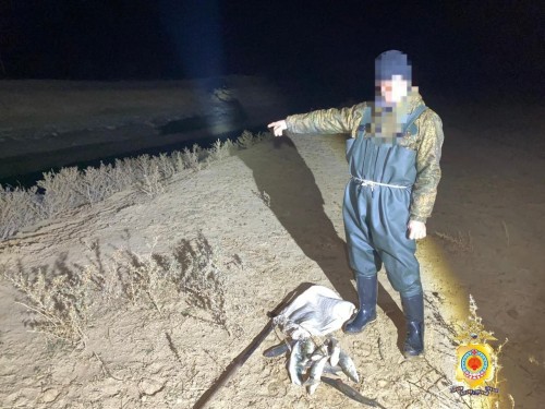 Житель поселка Комсомольский был пойман на незаконной добыче водных биологических ресурсов