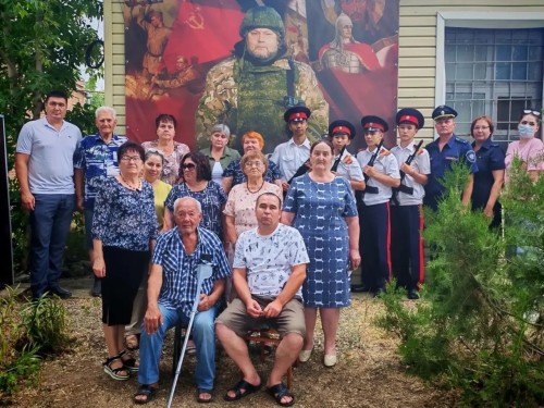 В Городовиковске открыли Стену памяти погибшим землякам
